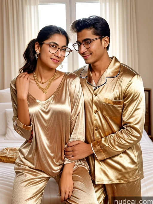 related ai porn images free for Woman + Man Two 18 Ponytail Indian Diamond Jewelry Gold Jewelry Jewelry Simple Thin Round Glasses Pajamas STRADDLING