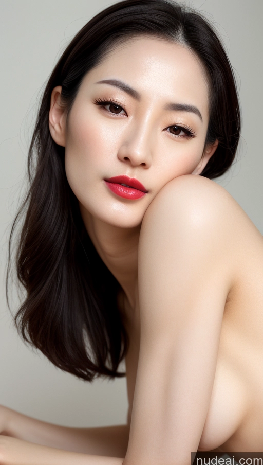 related ai porn images free for Woman One Small Tits Beautiful Lipstick Fairer Skin 30s Black Hair Slicked Korean Skin Detail (beta) Detailed