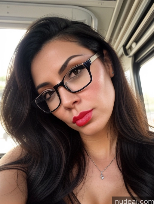 related ai porn images free for Woman One Perfect Boobs Beautiful Glasses Lipstick Fairer Skin Perfect Body Short 40s Pouting Lips Black Hair Long Hair Latina Bus Front View Blowjob Bra Jewelry