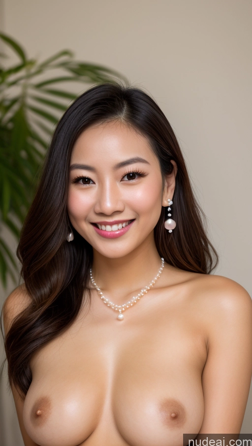 related ai porn images free for Beautiful Happy Nude Jewelry Pearl Jewelry Sexy Face Small Tits Vietnamese