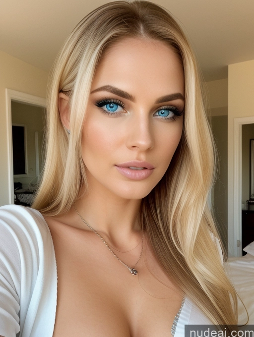 related ai porn images free for Miss Universe Model Perfect Boobs Beautiful Skinny Fairer Skin 20s Deep Blue Eyes Sexy Face Serious Blonde Slicked Mongolian Bedroom Sexy Attire Temptation