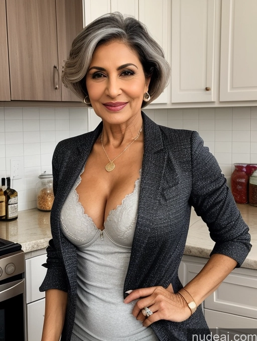 related ai porn images free for Milf Perfect Boobs Beautiful Perfect Body 70s Pixie Arabic Kitchen Bra Casual Jacket Professor Stylish Suit Cleavage Detailed Sexy Face