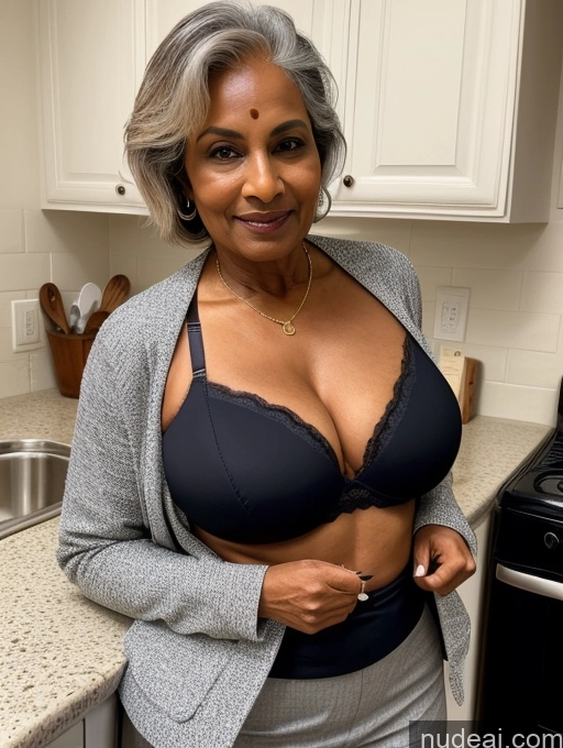 related ai porn images free for Milf Perfect Boobs Beautiful Perfect Body Dark Skin 70s Indian Kitchen Bra Casual Jacket Professor Stylish Suit Cleavage Detailed Sexy Face