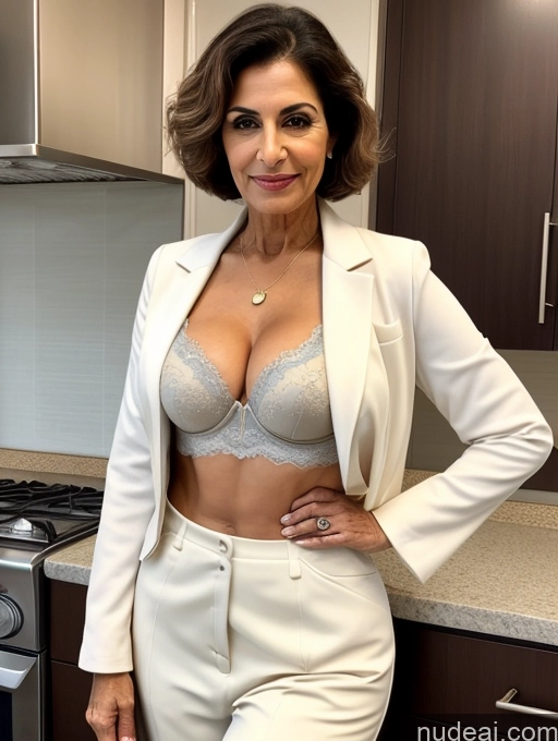 related ai porn images free for Milf Perfect Boobs Beautiful Perfect Body 70s Pixie Arabic Kitchen Bra Casual Jacket Professor Stylish Suit Cleavage Detailed Sexy Face