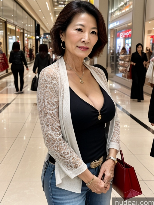 related ai porn images free for Milf Two 60s Chinese Casual Stylish Cleavage Detailed Mall