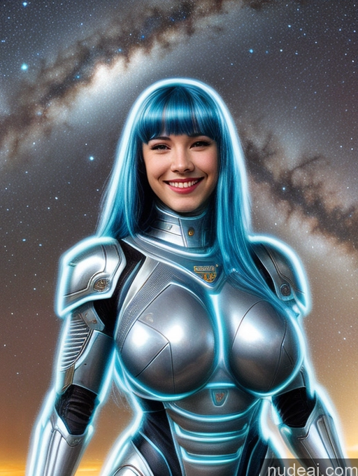 related ai porn images free for Cyborg Huge Boobs Skinny 18 Happy Laughing Blue Hair Bangs Bending Over Diamond Jewelry Detailed Neon Lights Clothes: Blue Stargazing Knight