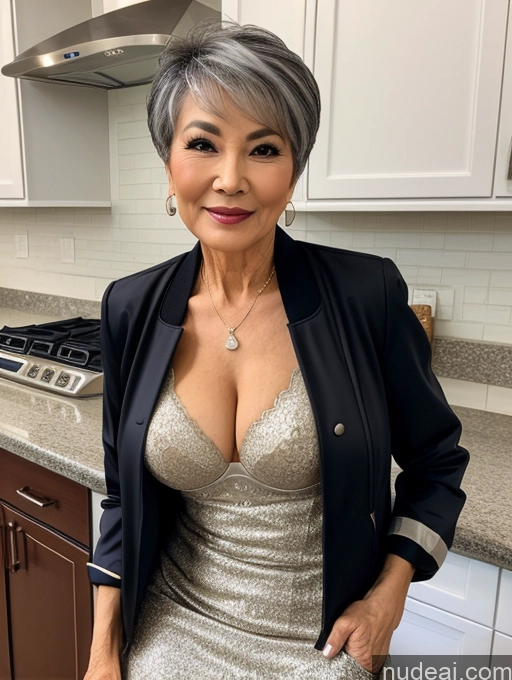 related ai porn images free for Milf Perfect Boobs Beautiful Perfect Body 70s Pixie Chinese Kitchen Bra Casual Jacket Professor Stylish Suit Cleavage Detailed Sexy Face