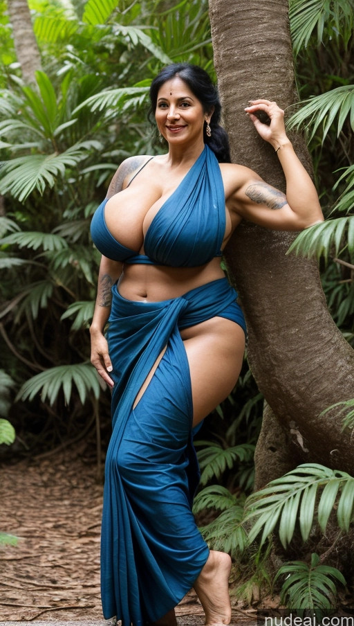 related ai porn images free for Milf Busty Huge Boobs Beautiful Tattoos Muscular Big Ass Abs Thick Big Hips Tall Dark Skin 60s Sexy Face Happy Indian Sari Black Hair Front View Ponytail Jungle T-pose