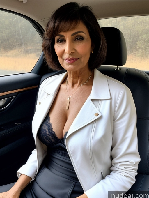 related ai porn images free for Milf Perfect Boobs Beautiful Perfect Body Short Hair Dark Skin 70s Arabic Car Bra Jacket Professor Stylish Suit Cleavage Detailed Sexy Face