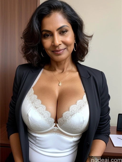 related ai porn images free for Milf Perfect Boobs Beautiful Perfect Body Dark Skin 70s Indian Office Bra Casual Jacket Professor Stylish Suit Cleavage Detailed Sexy Face