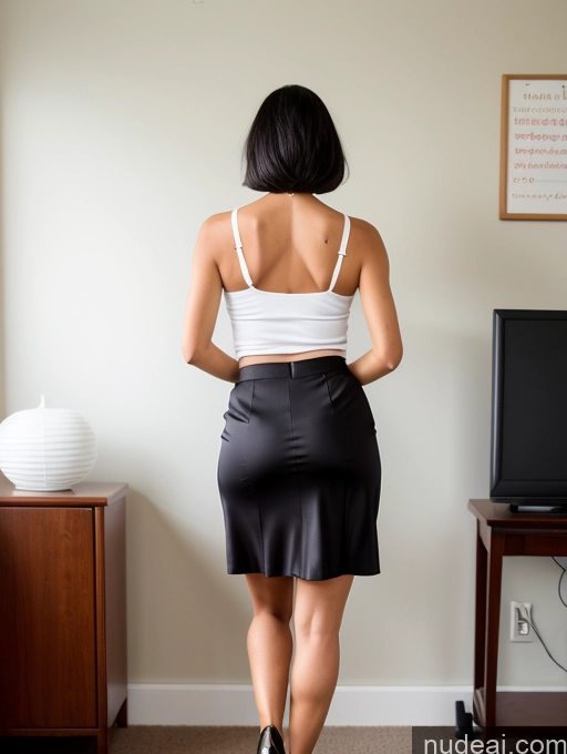 related ai porn images free for 50s Black Hair Bobcut White Back View Pantyhose Teacher Detailed Milf Skin Detail (beta) Bending Over High Heels Long Skirt