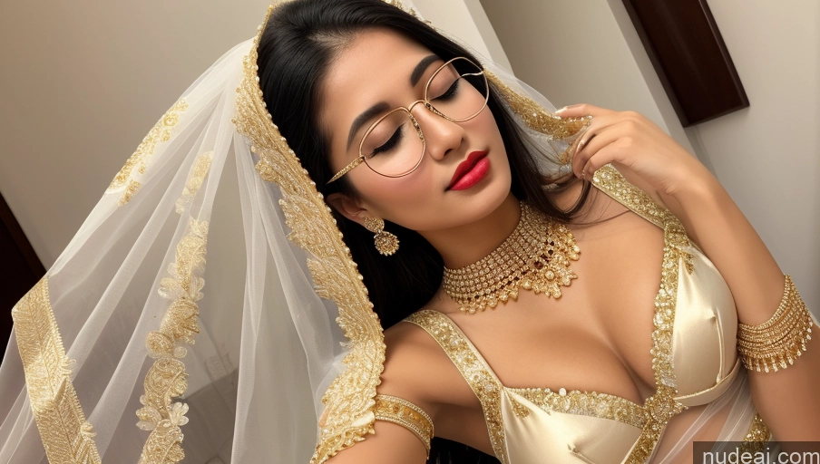 related ai porn images free for Sorority One Beautiful Lipstick Perfect Body Fairer Skin 18 Black Hair Ponytail Indian Skin Detail (beta) Sari Stylish Traditional Wedding Cleavage Diamond Jewelry Gold Jewelry Jewelry Thin Round Glasses Transparent Partially Nude Angel Detailed Sleeping