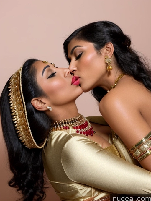 related ai porn images free for Big Ass Thick Short Long Hair Tanned Skin Fairer Skin 20s Seductive Pouting Lips Black Hair Indian Traditional Wedding Gold Jewelry Jewelry Two Kisses