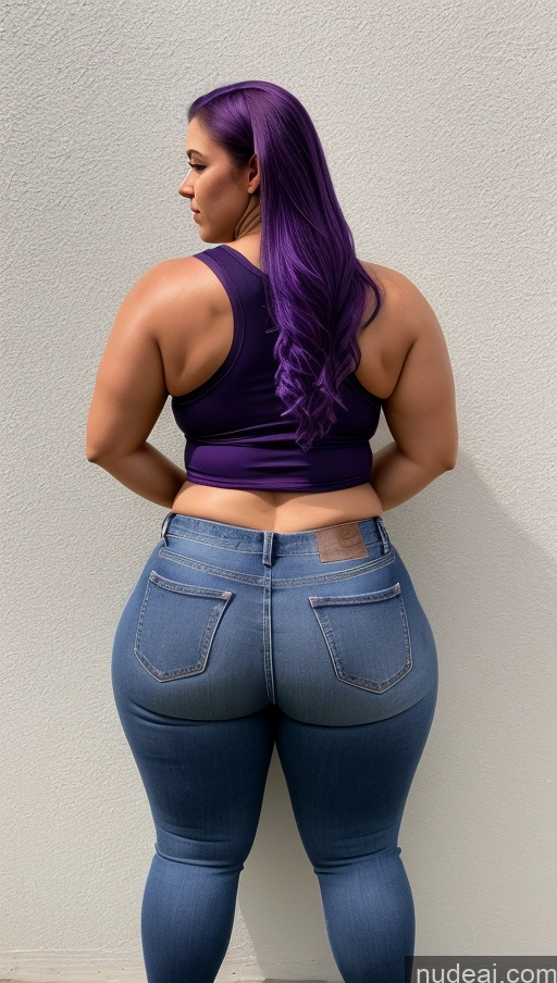 related ai porn images free for Athlete Big Ass Big Hips Jeans Purple Hair