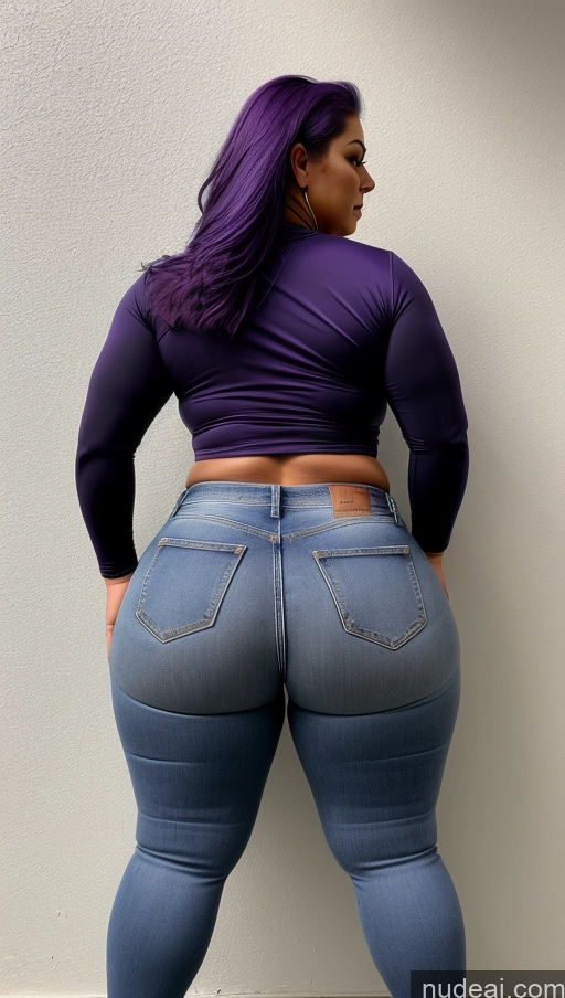 related ai porn images free for Athlete Big Ass Big Hips Jeans Purple Hair