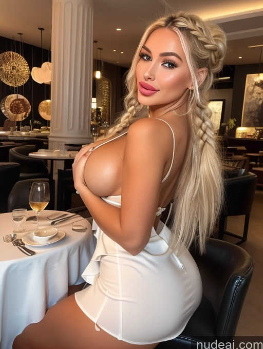 related ai porn images free for Bimbo Busty Perfect Boobs Beautiful Small Ass Skinny Tanned Skin 20s Happy Blonde Braided French Surrealist Cafe Front View Spreading Legs Detailed Dark Lighting Cleavage Flight Attendant Long Skirt Jeans Dress Pouting Lips