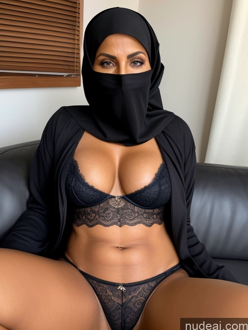 related ai porn images free for Two Milf Perfect Body Perfect Boobs Thick Beautiful Dark Skin Sexy Face Arabic Bra Jacket Niqab Stylish Suit Professor Detailed Partially Nude Pubic Hair Nude Dark Lighting 70s Spreading Legs Sweater Couch