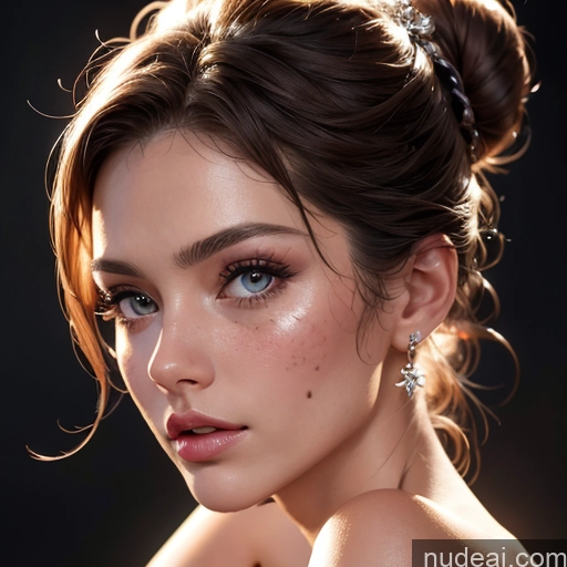 related ai porn images free for Beautiful 20s Skin Detail (beta) Bright Lighting Detailed Bra Close-up View Miss Universe Model Hair Bun