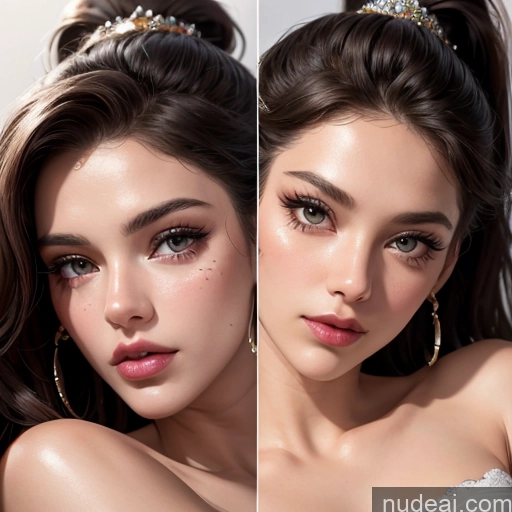 related ai porn images free for Beautiful 20s Skin Detail (beta) Bright Lighting Detailed Bra Close-up View Miss Universe Model Ponytail