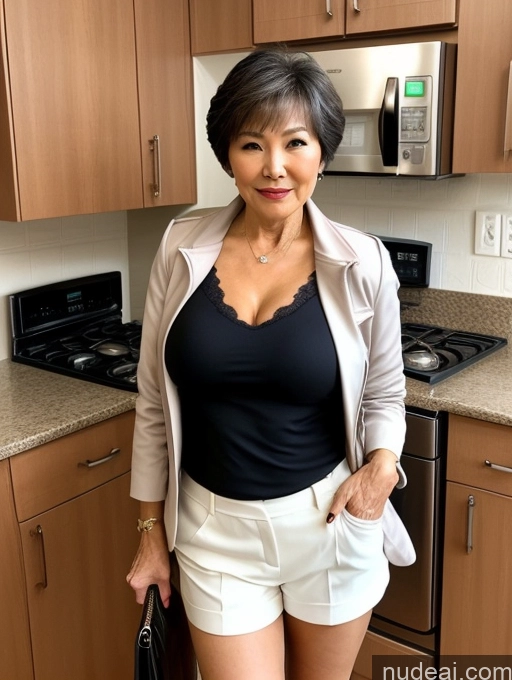 related ai porn images free for Milf Perfect Boobs Beautiful Perfect Body 70s Pixie Chinese Kitchen Bra Casual Jacket Professor Stylish Suit Cleavage Detailed Sexy Face