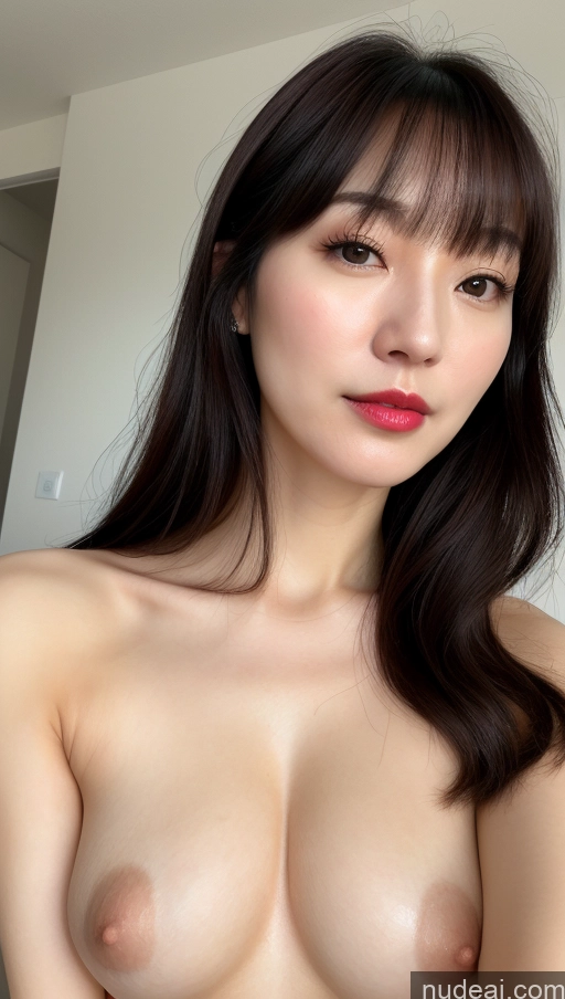 related ai porn images free for Woman One Small Tits Beautiful Lipstick Fairer Skin 30s Black Hair Close-up View Detailed Bangs Korean