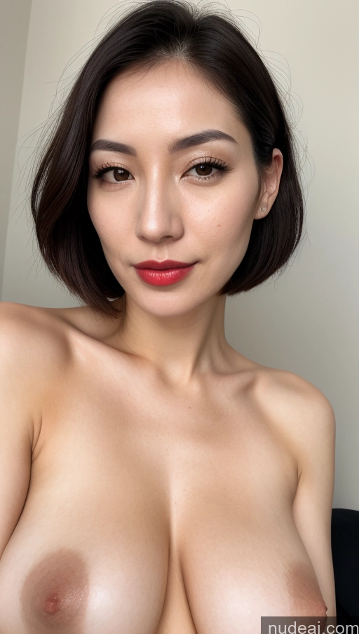 related ai porn images free for Woman One Beautiful Lipstick Fairer Skin 30s Black Hair Bobcut Skin Detail (beta) Close-up View Skinny Huge Boobs Korean