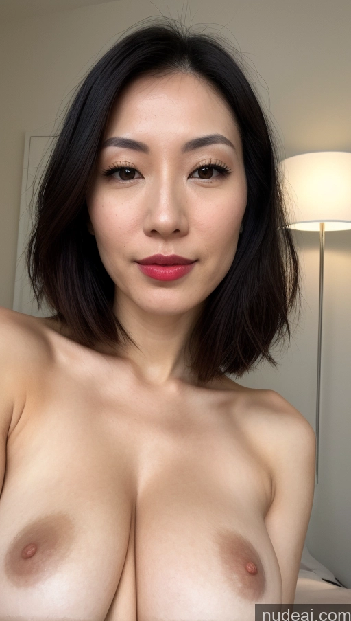 related ai porn images free for Woman One Beautiful Lipstick Fairer Skin 30s Black Hair Bobcut Skin Detail (beta) Close-up View Skinny Huge Boobs Japanese