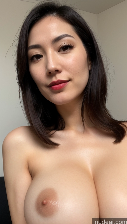 related ai porn images free for Woman One Beautiful Lipstick Fairer Skin 30s Black Hair Bobcut Skin Detail (beta) Close-up View Skinny Huge Boobs Japanese