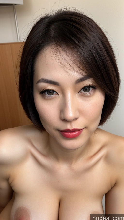 related ai porn images free for Woman One Beautiful Lipstick Fairer Skin 30s Black Hair Bobcut Skin Detail (beta) Close-up View Skinny Huge Boobs Japanese