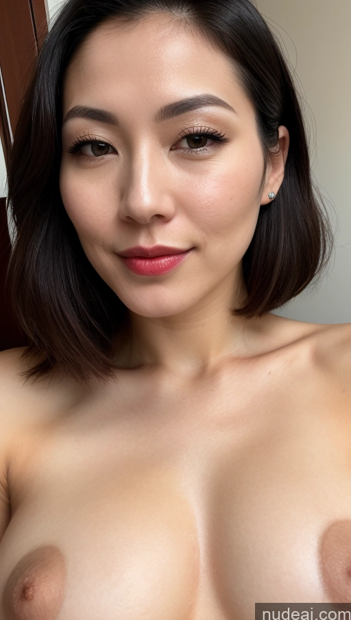 related ai porn images free for Woman One Beautiful Lipstick Fairer Skin 30s Black Hair Bobcut Skin Detail (beta) Close-up View Skinny Huge Boobs Japanese