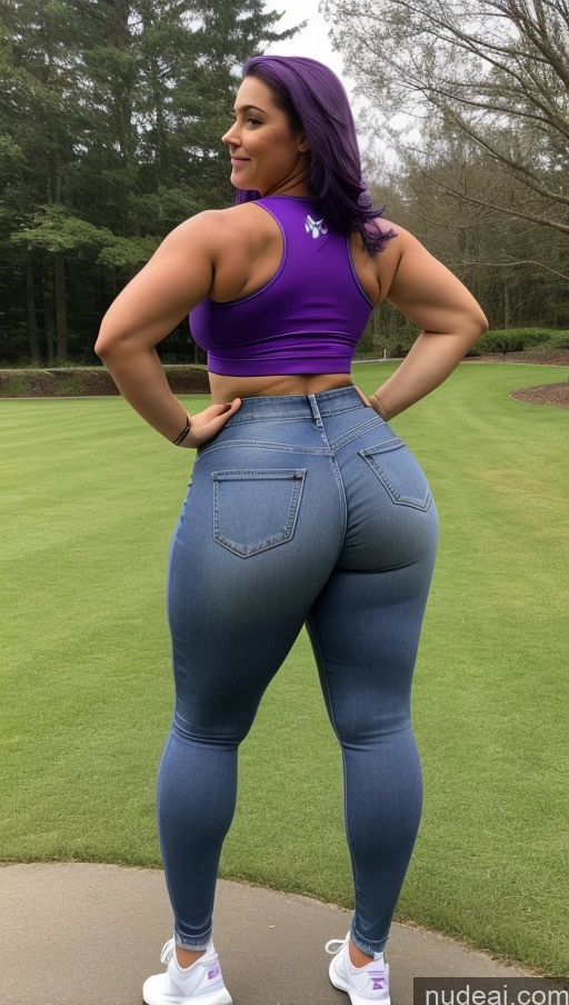 related ai porn images free for Big Hips Big Ass Athlete Jeans Purple Hair