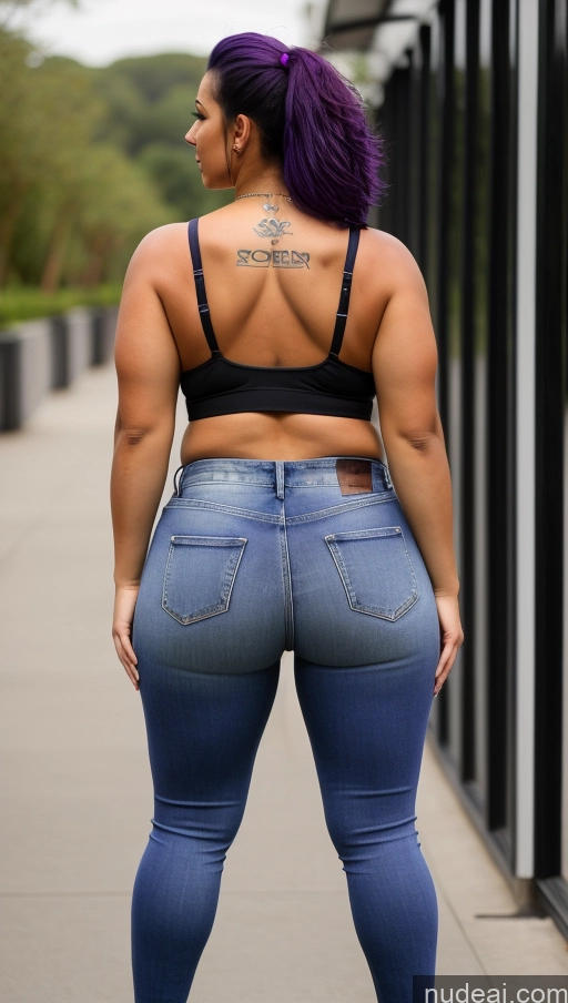 related ai porn images free for Big Hips Big Ass Athlete Jeans Purple Hair