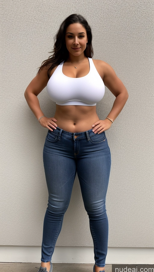 related ai porn images free for Big Hips Big Ass Athlete Jeans Perfect Boobs Front View