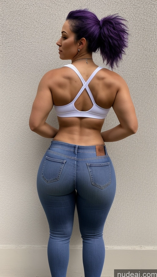 related ai porn images free for Big Hips Big Ass Athlete Jeans Purple Hair