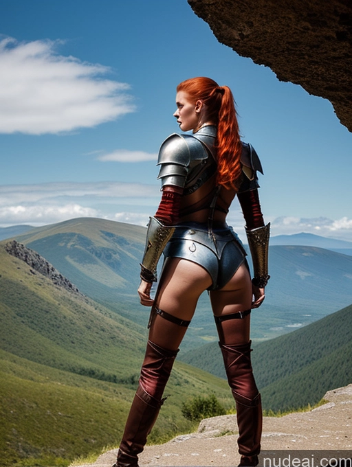 related ai porn images free for Tall Long Legs Big Ass Perfect Body Ponytail Several 3d Irish Mountains Fantasy Armor 20s Back View