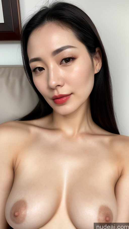 related ai porn images free for Woman One Beautiful Lipstick Fairer Skin 30s Black Hair Skin Detail (beta) Slicked Korean Perfect Boobs Close-up View