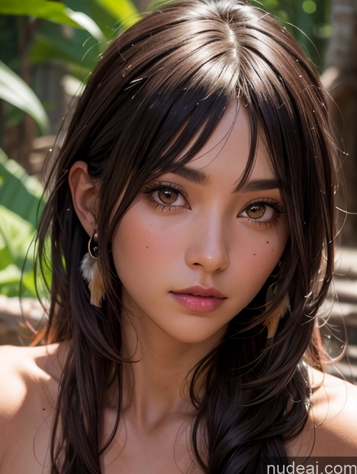 related ai porn images free for Tribal Tanned Skin Native American Beautiful Girl Bangs