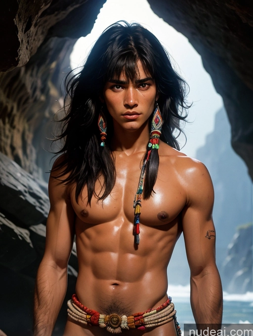 Tanned Skin Bangs Native American Cave Art By Boris Vallejo Boris Vallejo Art Style Tribal 20s KendalJenner, Ohwx, Ohwx Womm