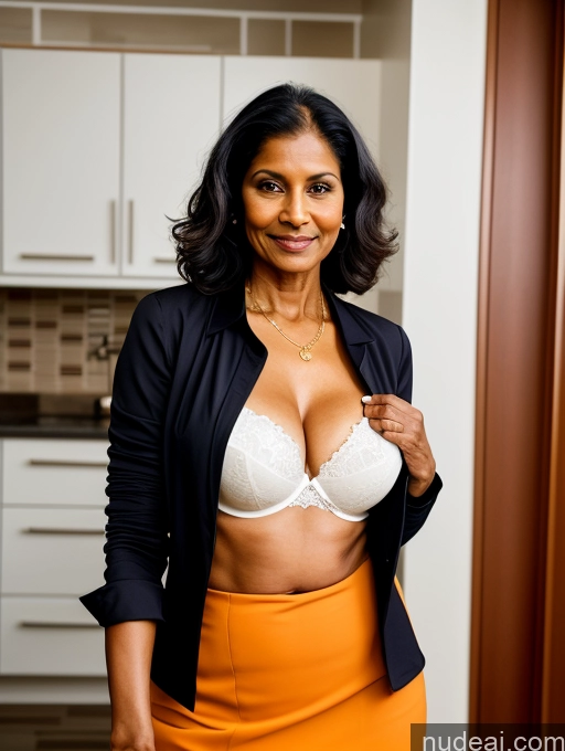 related ai porn images free for Milf Perfect Body Perfect Boobs Dark Skin 70s Indian Kitchen Bra Blouse Jacket Jeans Professor Secretary Stylish Cleavage Detailed