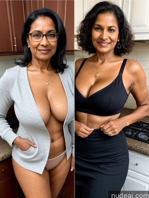 related ai porn images free for Milf Two Perfect Boobs Perfect Body Dark Skin 70s Indian Kitchen Jacket Jeans Professor Secretary Cleavage Partially Nude Detailed