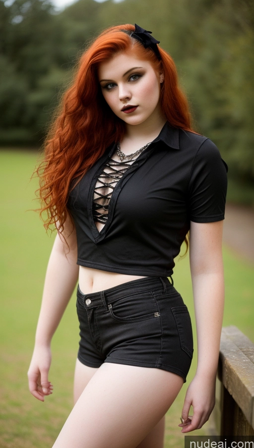 related ai porn images free for 18 Thick Goth Ginger Short Shorts