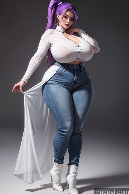 related ai porn images free for Miss Universe Model Huge Boobs Busty Beautiful Lipstick Big Ass Big Hips Fairer Skin 18 Purple Hair Ponytail Skin Detail (beta) Boots High Socks High Heels Jeans Transparent Detailed Thick Fat British Front View Long Legs Tall