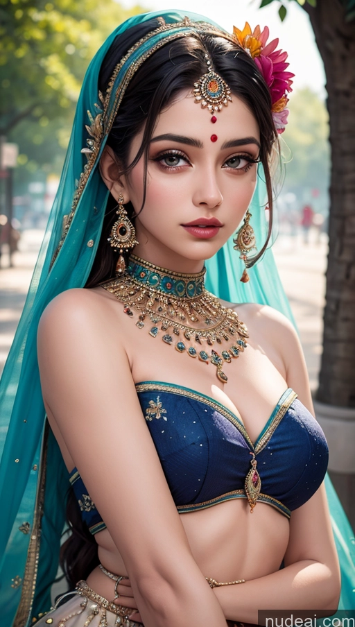 Woman Indian Beautiful Pakistani Dress Delhi Detailed