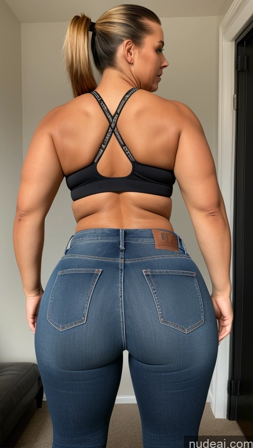 related ai porn images free for Athlete Big Ass Big Hips Jeans Ponytail