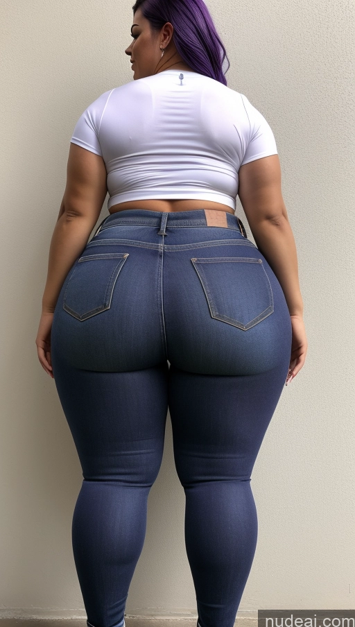 related ai porn images free for Athlete Big Ass Big Hips Jeans Purple Hair