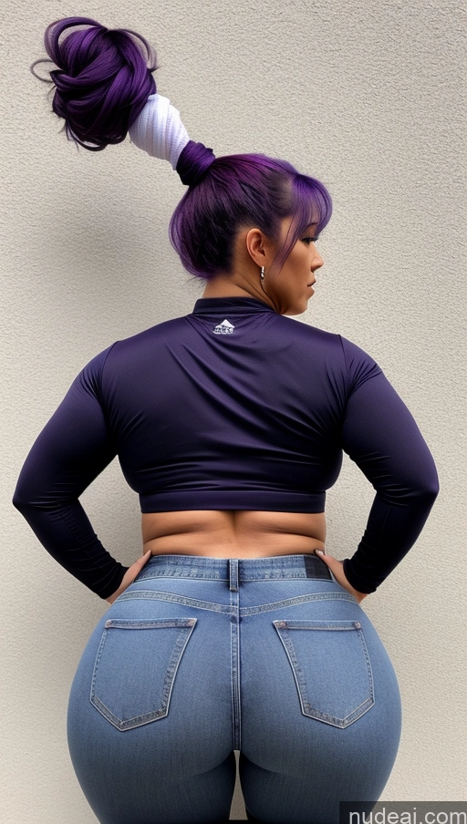 related ai porn images free for Athlete Big Ass Big Hips Jeans Purple Hair