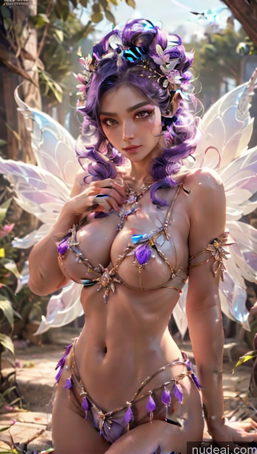 related ai porn images free for 20s Seductive Purple Hair Slicked Egyptian Skin Detail (beta) Close-up View Cleavage Detailed Fairy Has Wings Huge Sagging Breasts Busty Venus Bikini Massage Serious