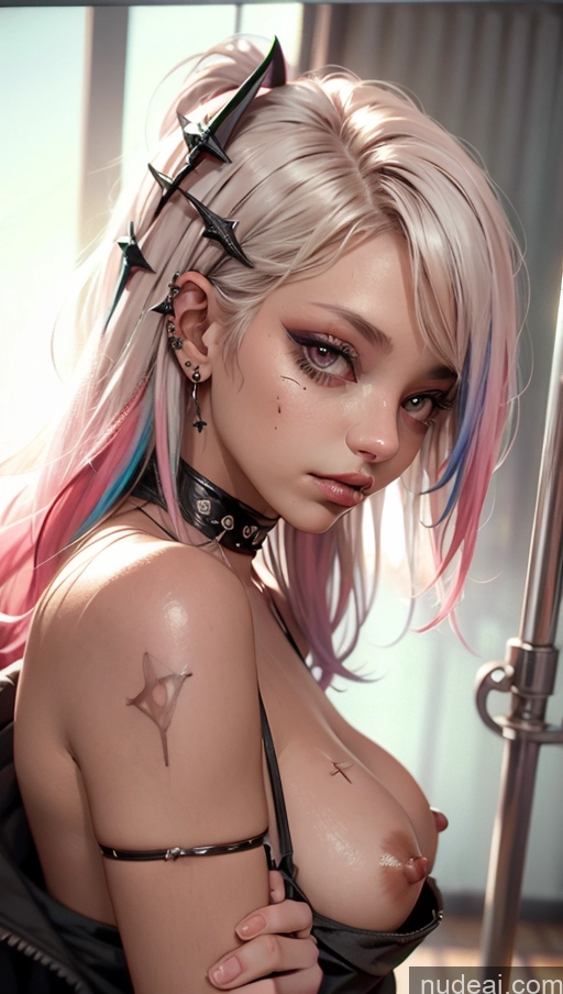 related ai porn images free for Pubic Hair Perfect Boobs Shower Gothic Punk Girl No Panties? Busty Nude Pink Hair Tanned Skin Dark Skin Close-up View Bra Pull Down