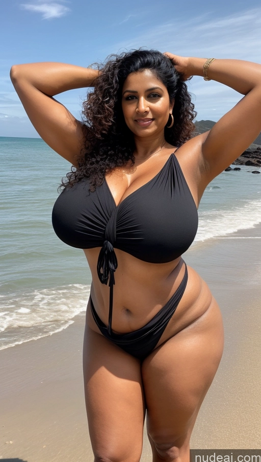 related ai porn images free for Milf Huge Boobs Beautiful Muscular Big Ass Abs Thick Big Hips Tall Dark Skin Indian Detailed Sexy Face 50s Seductive T-pose Busty Fat Tattoos Curly Hair Black Hair Beach Blouse Sari Front View