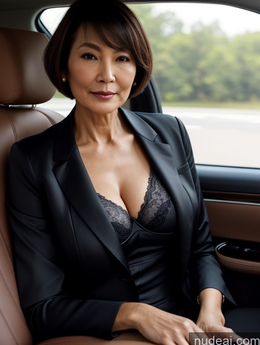 related ai porn images free for Milf Perfect Boobs Beautiful Perfect Body Short Hair 70s Car Blouse Bra Jacket Professor Stylish Suit Cleavage Detailed Sexy Face Casual Dark Lighting Korean